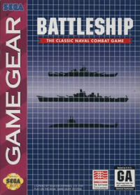 Battleship Sega Game Gear US box art